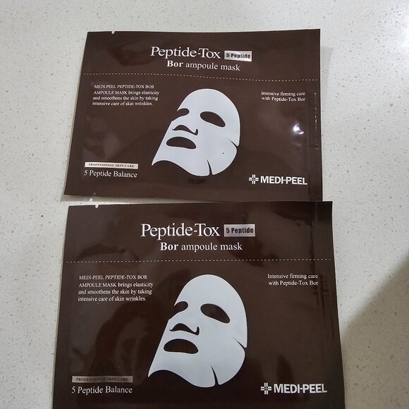 10 Face Masks[MEDI-PEEL] Bor-Tox Peptide Ampoule Masks - Picture 1 of 3